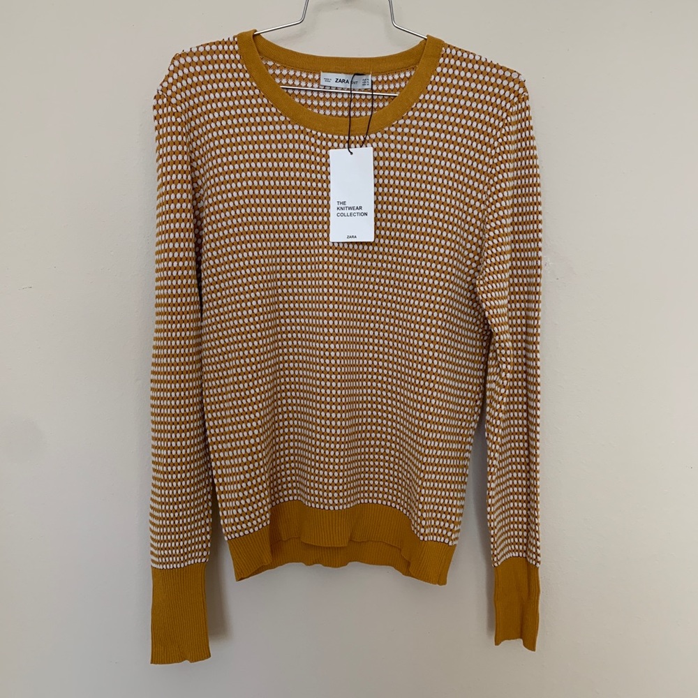 ZARA sweater The Knitwear Collection - Sz L